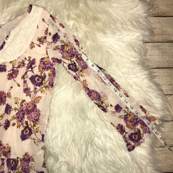 Lucky Brand Charlene Floral Drop Waist Dress - Picture 6 of 6